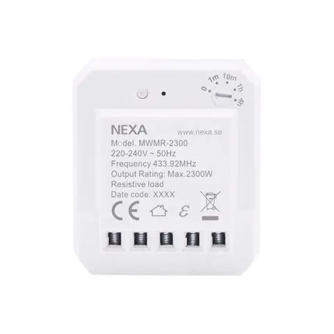 I lager Nexa MWMR-2300 Inbyggnadsmottagare